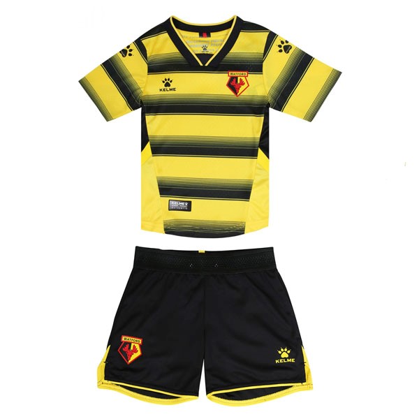 Camiseta Watford Replica Primera Ropa Niño 2021/22 Amarillo